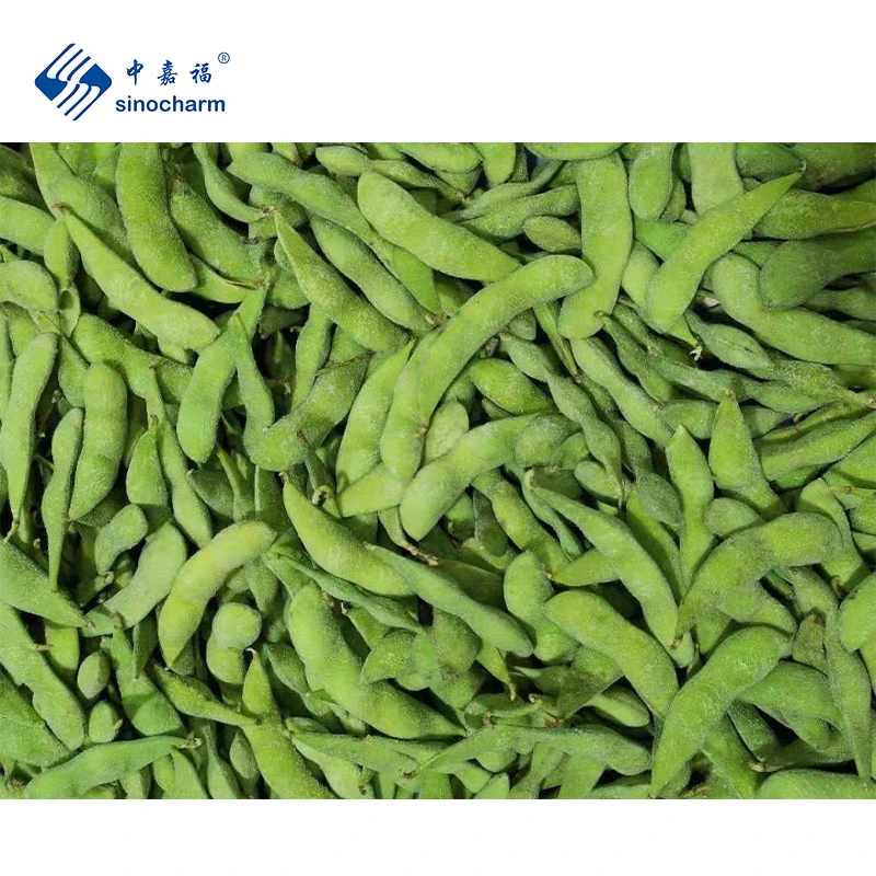 Sinocharm #75 130-150PCS/500g Brc a Factory Price Frozen Edamame Pod