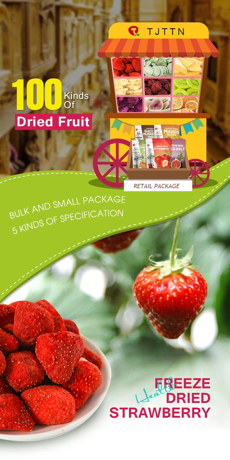Good Taste Strawberry Drying Frozen Fruit with Factory Price Simply Nature Freeze Dried Strawberry