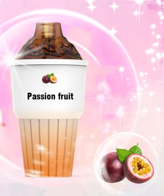 El helado 8000 sopla la circulación de aire lisa estupenda pre llenada del jugo de fruta